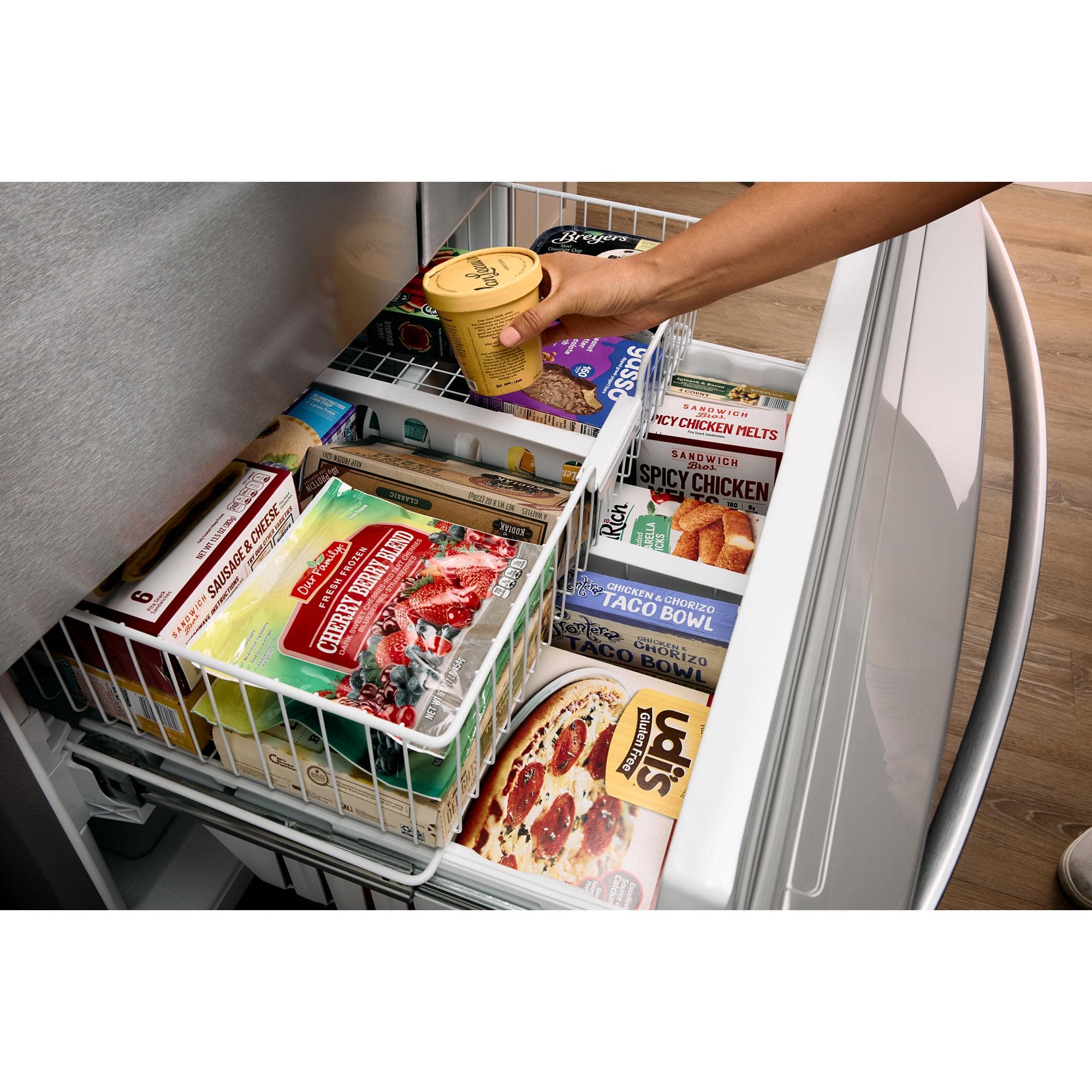 Group:
* Spicy Chicken Melt
* Taco Bowl
* Berry Blend
* Sausage & Cheese
* Spicy Chicken Soft Taco
* Family Size Taco Bowl
* Chicken & Chorizo Soft Taco
* Chicken & Chorizo Taco Bowl
* Gluten Free Yogurt
* Rich & Creamy Cheese
* Frozen Berry Blend
Corrected text:
* Spicy Chicken Melt
* Taco Bowl
* Berry Blend
* Sausage & Cheese
* Spicy Chicken Soft Taco
* Family Size Taco Bowl
* Chicken & Chorizo Soft Taco
* Chicken & Chorizo Taco Bowl
* Gluten Free Yogurt
* Rich & Creamy Cheese
* Frozen Berry Blend