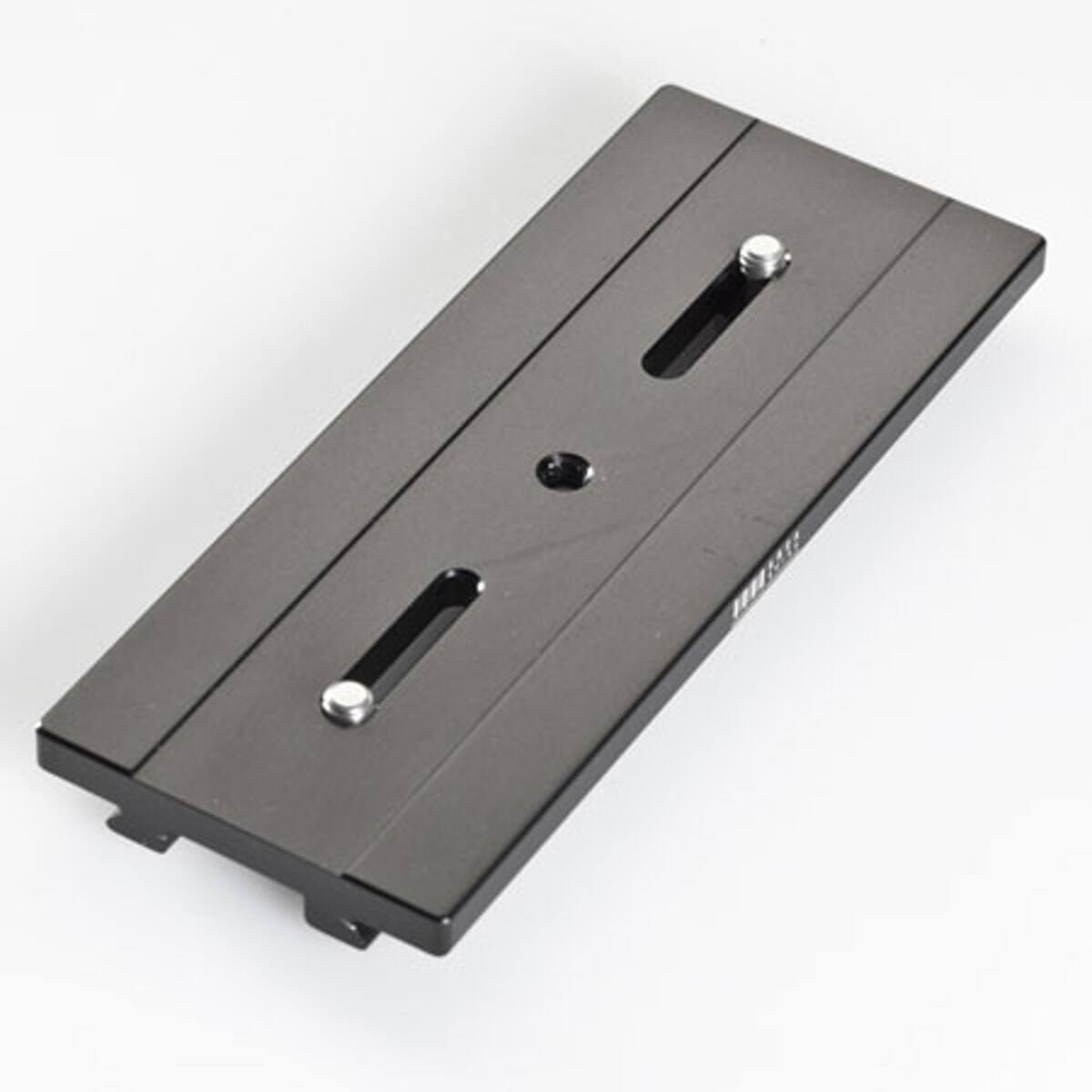 Alt View 2. Arc - Arca Swiss Long Quick Release Plate with 2 1/4" Screws (screw distance adjustable from 25-100mm).