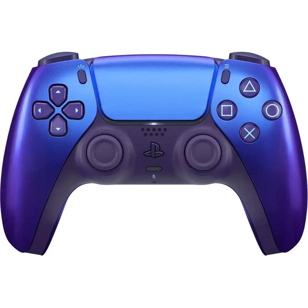 Back. Sony Interactive Entertainment - Sony DualSense Wireless Controller for PlayStation 5 — Chroma Indigo (2-Pack) - Indigo.