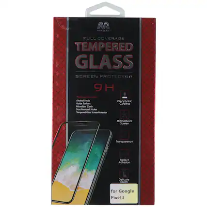 ACA TABYM FULL COVERAGE TEMPERED GLASS SCREEN PROTECTOR 9H
Package Includes:
- Alcohol Swab
- Oleophobic Coating
- Guide Stickers
- Microfiber Cloth
- Dust Removal Sticker
- Tempered Glass Screen Protector
Features:
- Shatterproof Screen
- Transparency
- Perfect Adhesion
- Delicate Touch
For Google Pixel 3