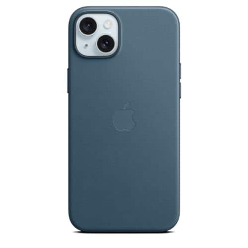 Apple - IPHONE 15 PLUS FINEWOVEN MAG CASE MT4D3FE/A - Blue price history on PriceWatchPro