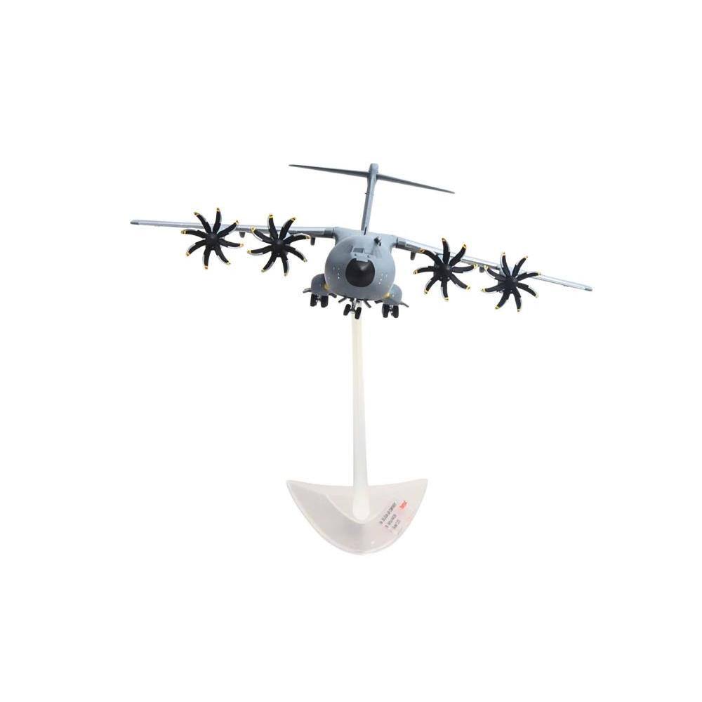 Left. GeminiJets - Airbus A400M Atlas Transport Aircraft "20th Squadron 15th Wing Melsbroek Air Base" Belgian Air Component 1/200 - Grey.