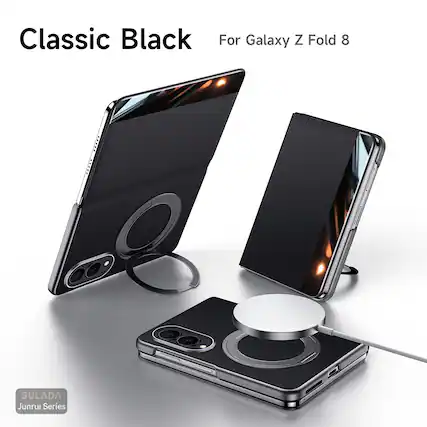 Classic Black For Galaxy Z Fold 8
SULADA Junrui Series