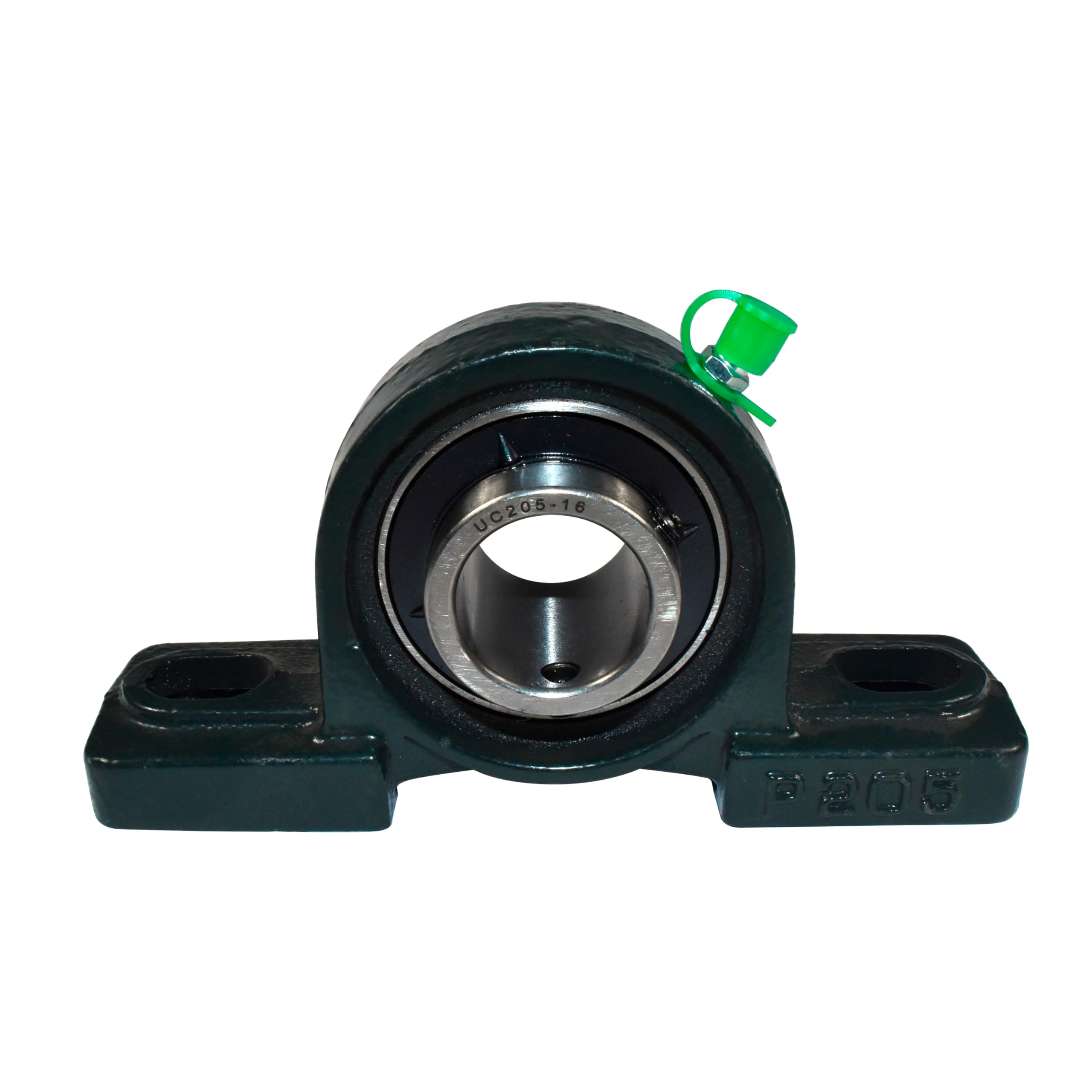 Left. HQRP - UCP205-16 2-Bolt Pillow Block Bearings 1 in Bore Self-Aligning Solid Base, 2 Pack.