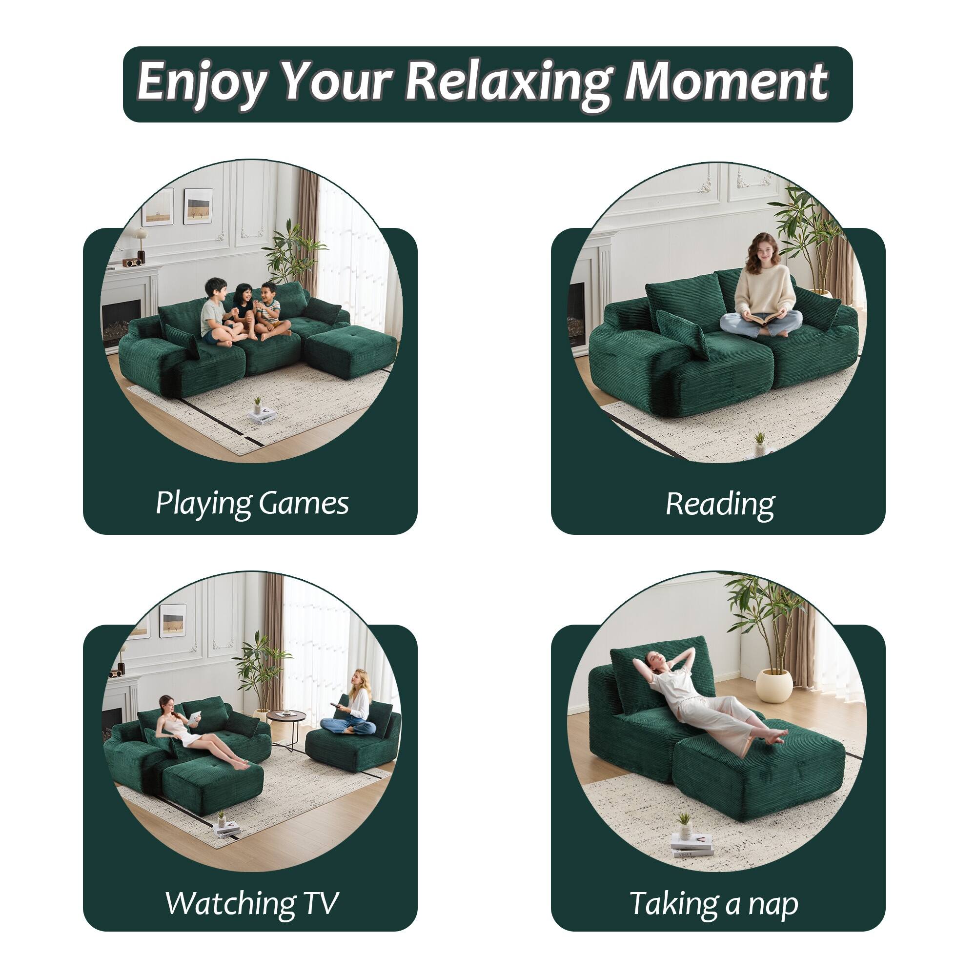 Enjoy Your Relaxing Moment

Playing Games  
Reading  
Watching TV  
Taking a nap