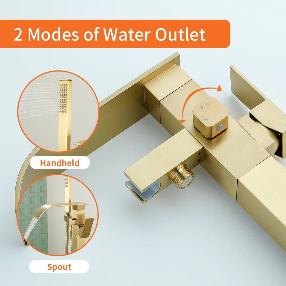 2 Modes of Water Outlet

- Handheld
- Spout