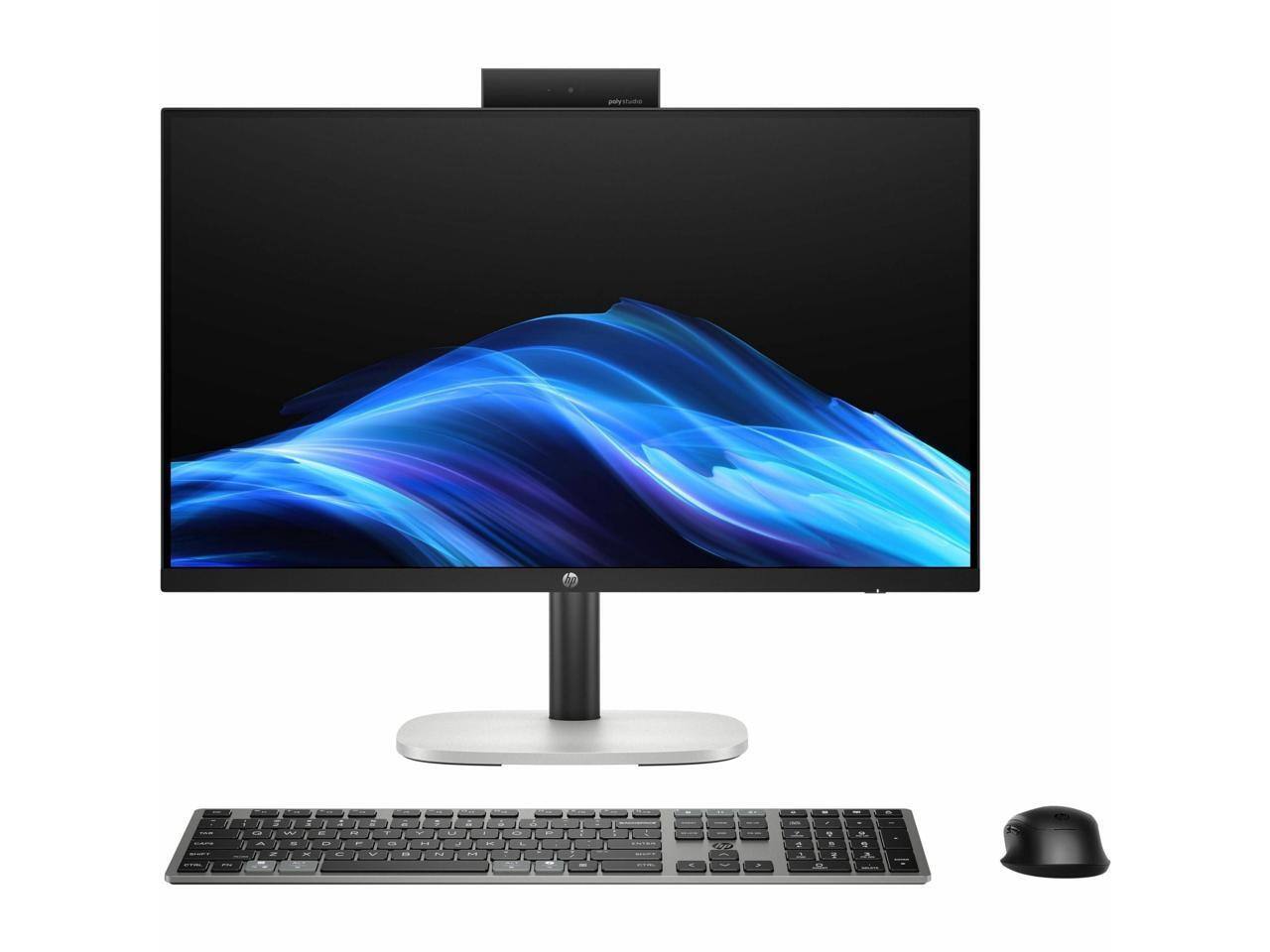 Alt View 10. HP - HP ProStudio 4 AiO G1i All-in-One Computer - Intel Core Ultra 5 235 - vPro Technology - 16 GB - 512 GB PCI Express NVMe - Black.