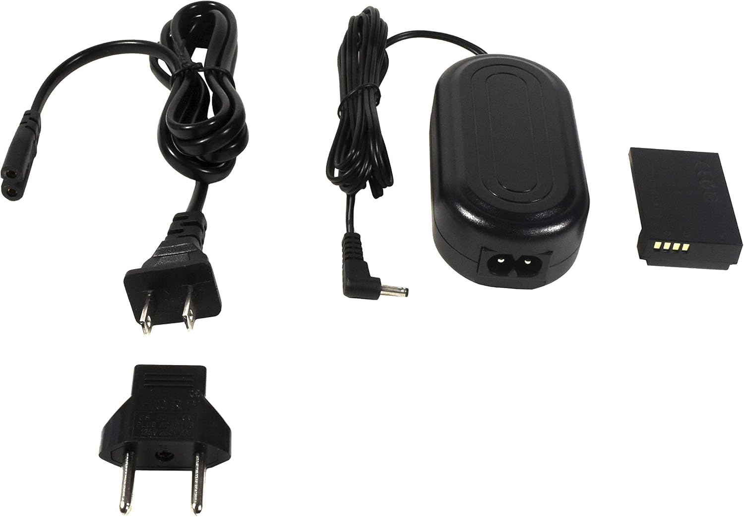 Alt View 3. HQRP - HQRP AC Adapter for Canon ACK-E15 EOS Rebel SL1, EOS 100D, EOS Kiss X7 Camera DR-E15 LP-E12 8624B002 8575B003.