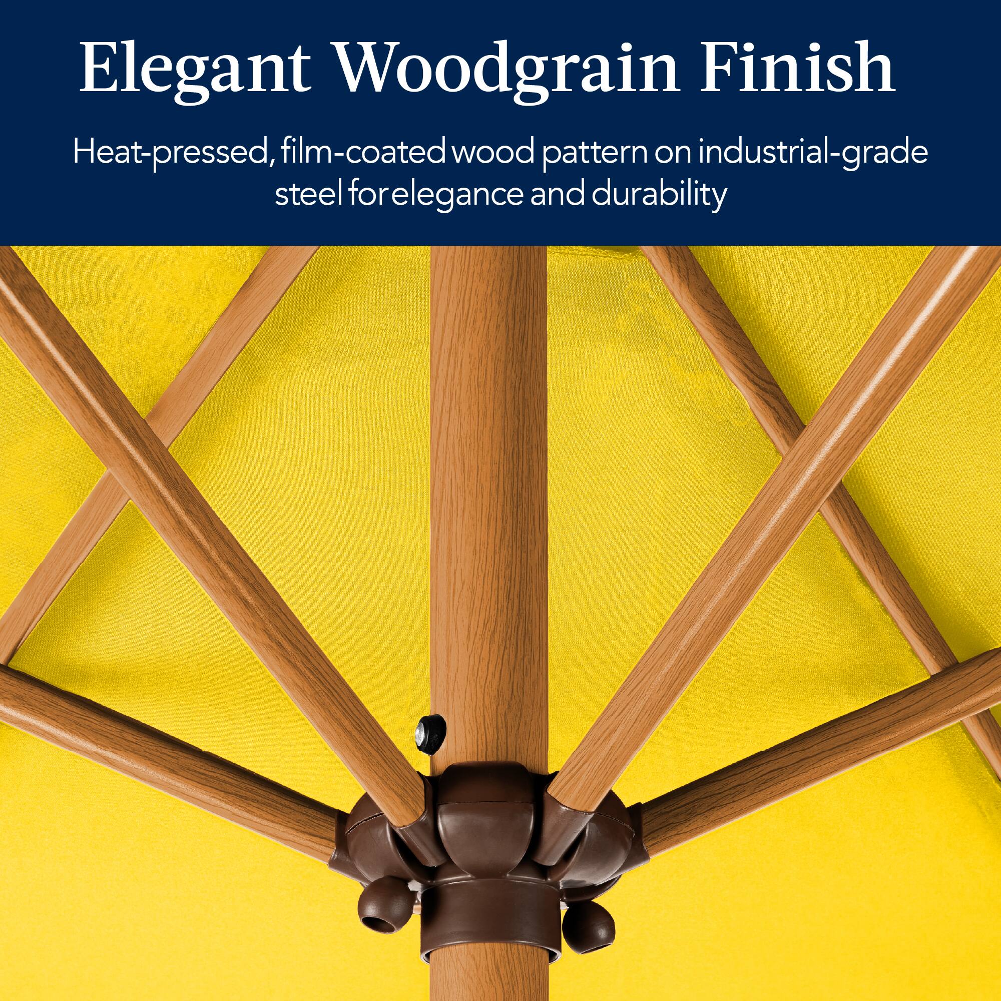 Elegant Woodgrain Finish

Heat-pressed, film-coated wood pattern on industrial-grade steel for elegance and durability.