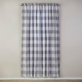 SKL Home - By Saturday Knight Ltd Grandin Curtain Panel - 40" x 84" Gray/White - Gray white