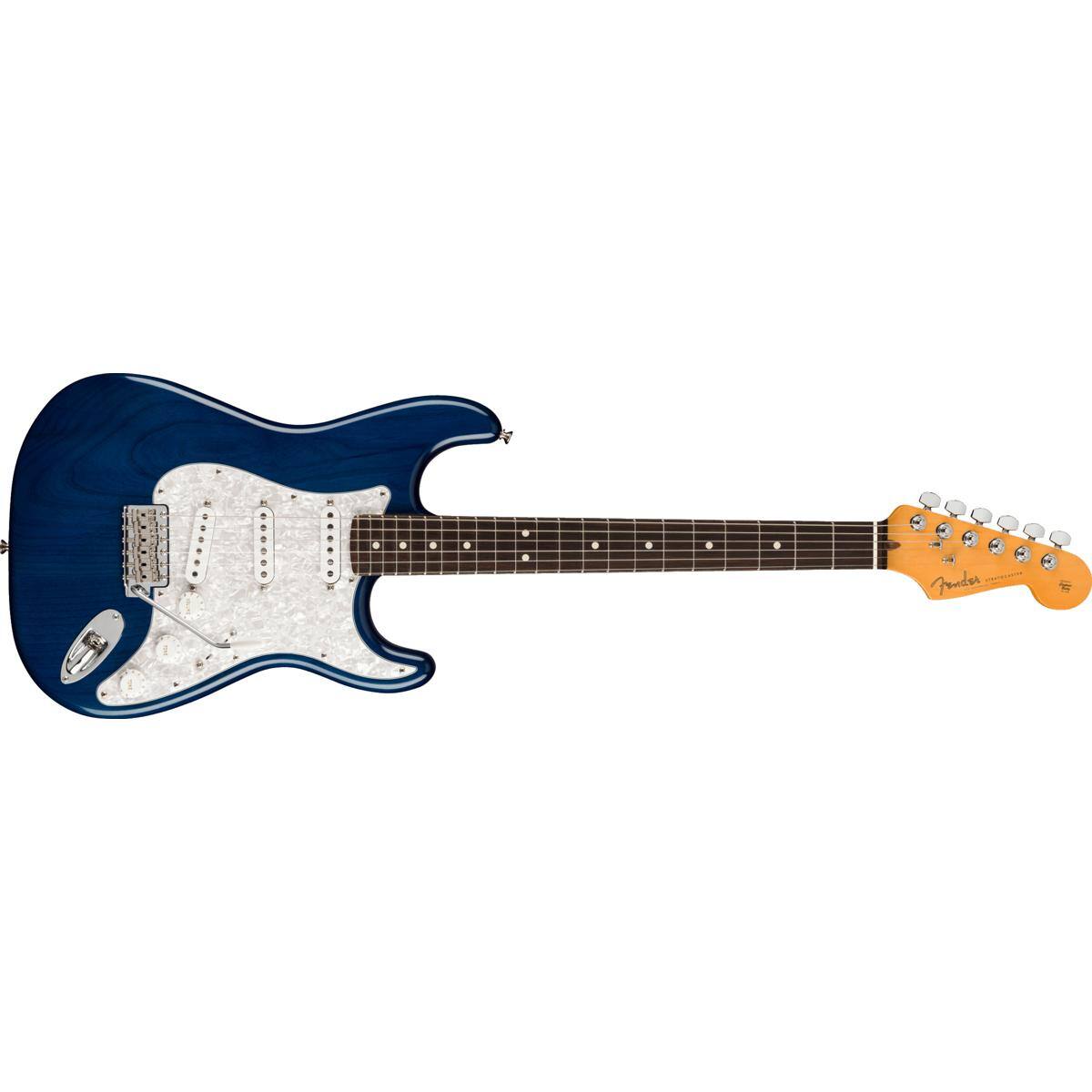 Alt View 6. Fender - Fender Artist Series Cory Wong Stratocaster Electric Guitar, Sapphire Blue Transparent.