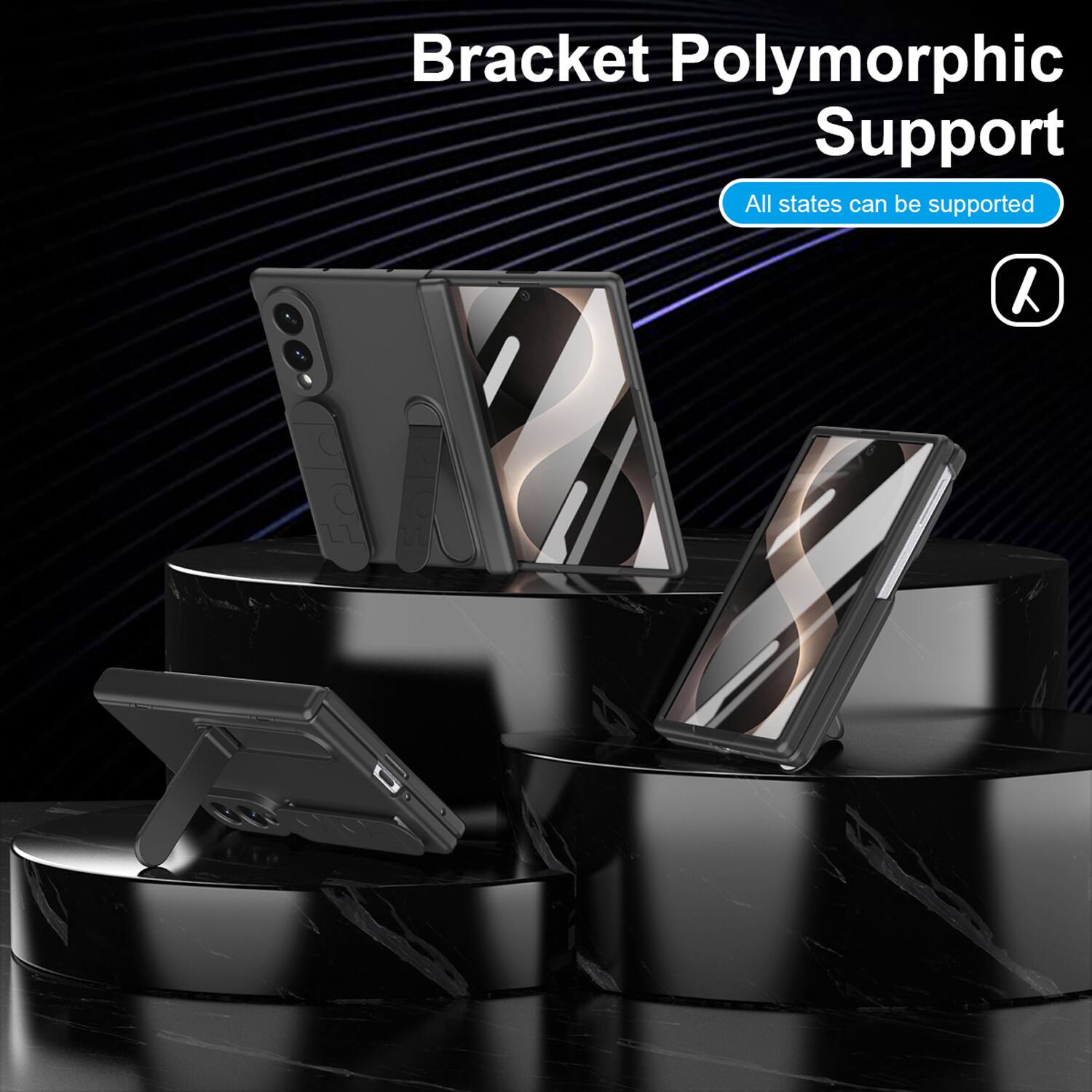 Bracket Polymorphic Support  
All states can be supported