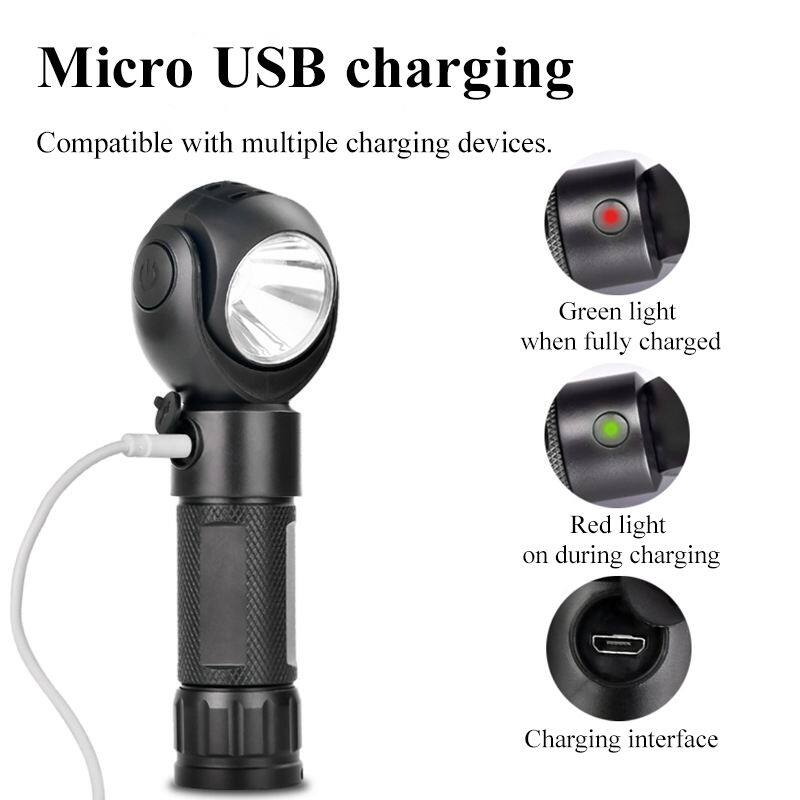 Micro USB charging  
Compatible with multiple charging devices.  

- Green light when fully charged  
- Red light on during charging  
- Charging interface