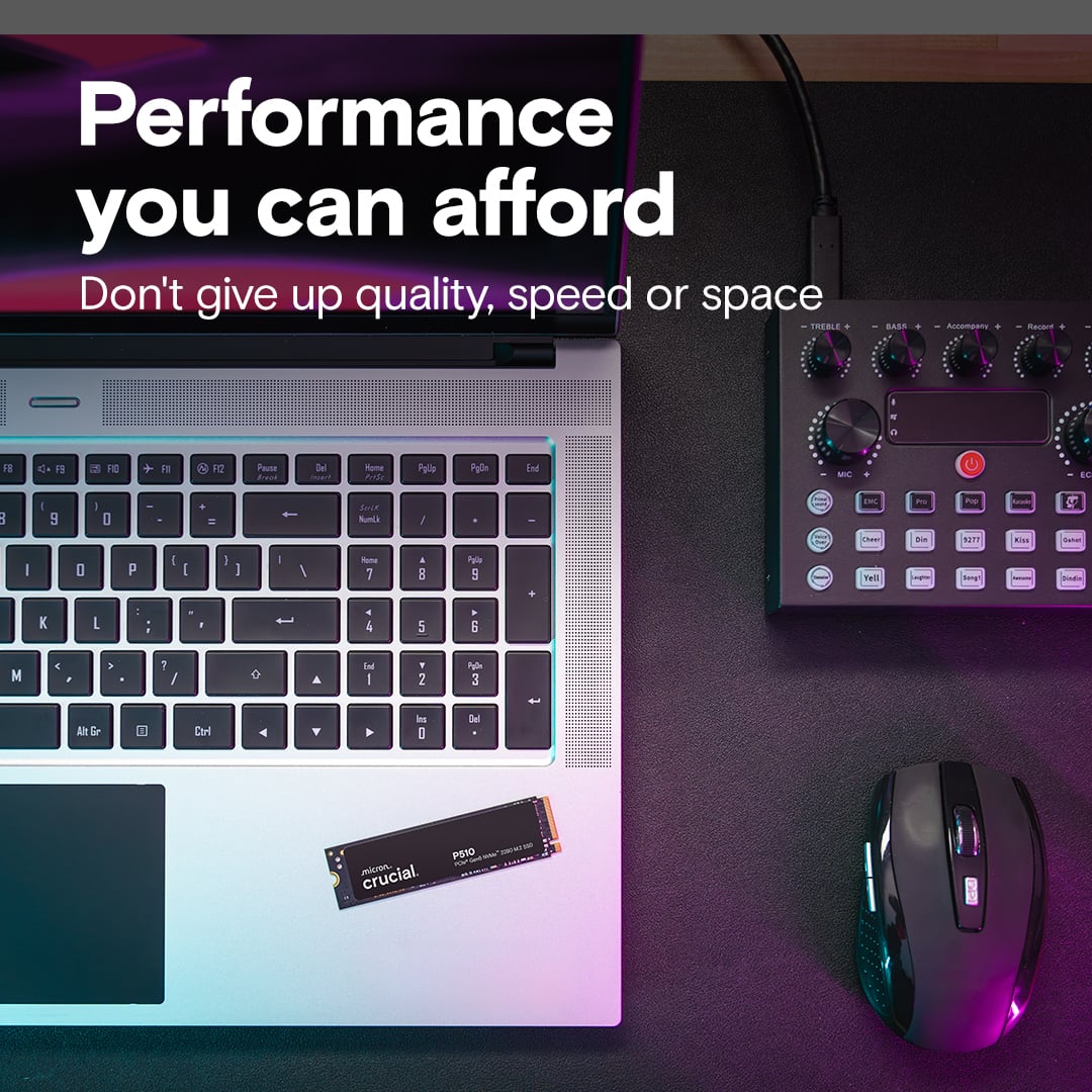 Performance You Can Afford. Don't give up quality, speed or space.