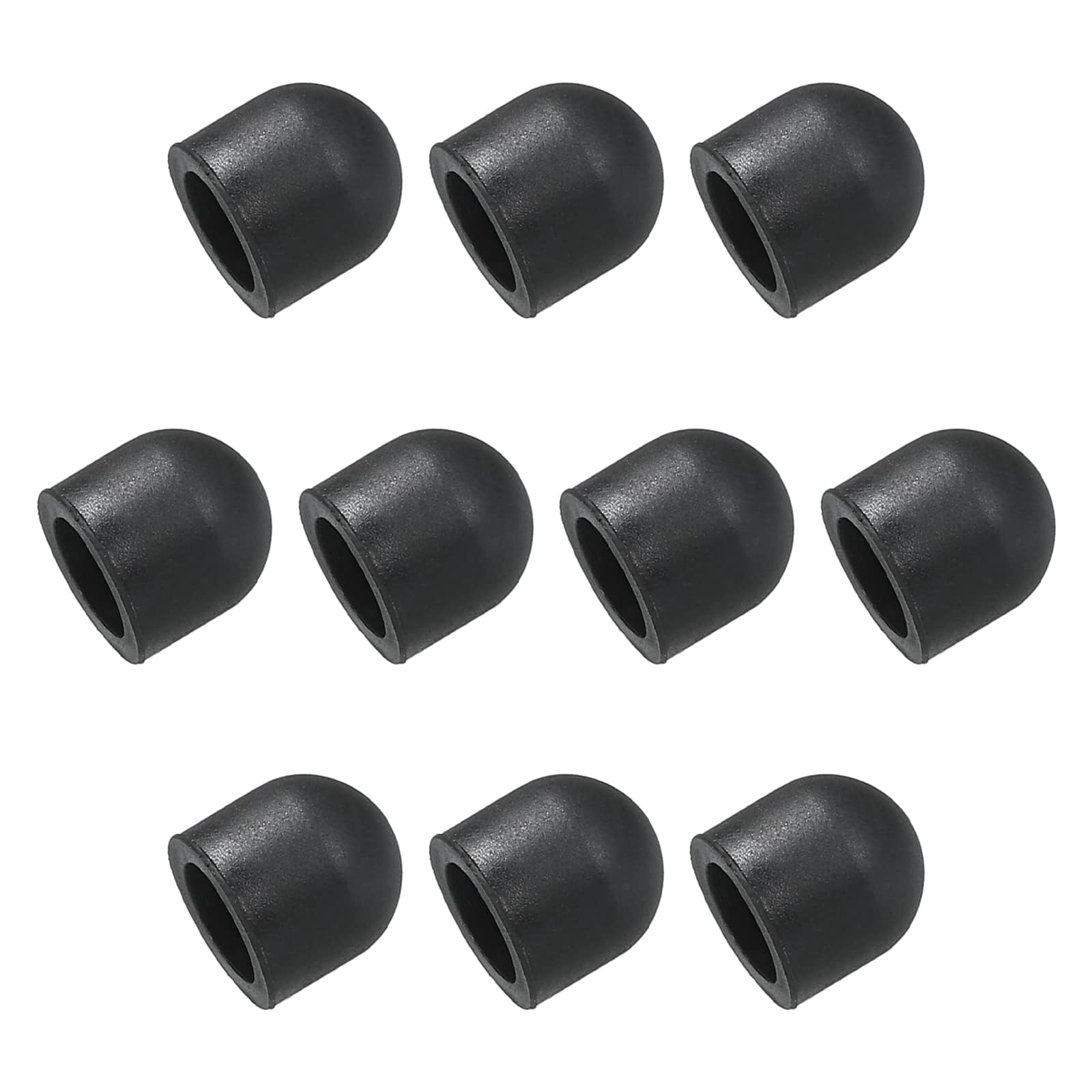 Unique Bargains - 50pcs 8mm Conductive Rubber Fine Tips Soft Universal Replacement for Capacitive Touch Screen Stylus Pen - Black