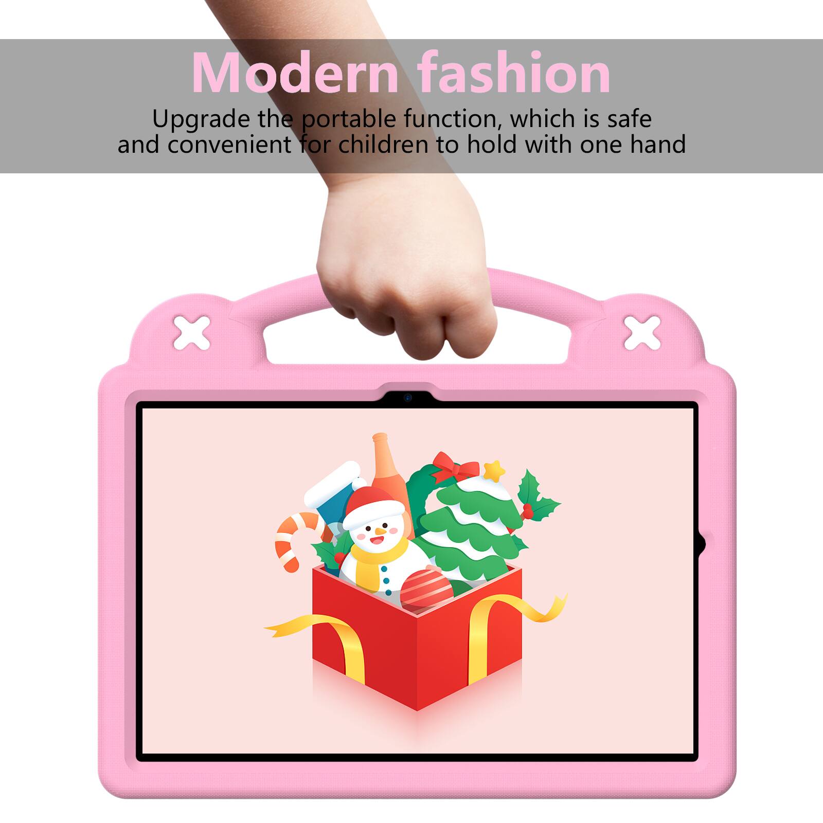 Modern fashion  
Upgrade the portable function, which is safe and convenient for children to hold with one hand