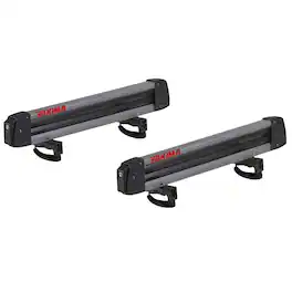 Yakima - FreshTrack 6 Universal Car Roof Top Mount Ski and Snowboard Rack, Black - Silver