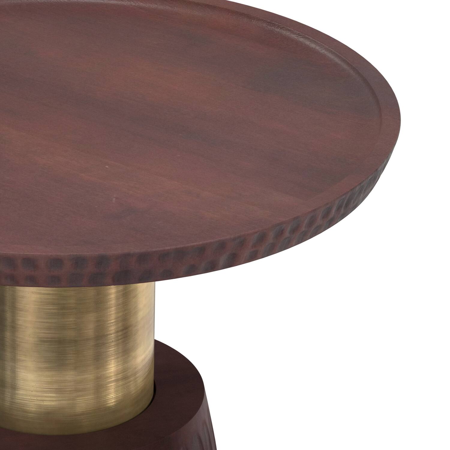 Alt View 7. Simpli Home - Breanna Side Table - Walnut Brown.