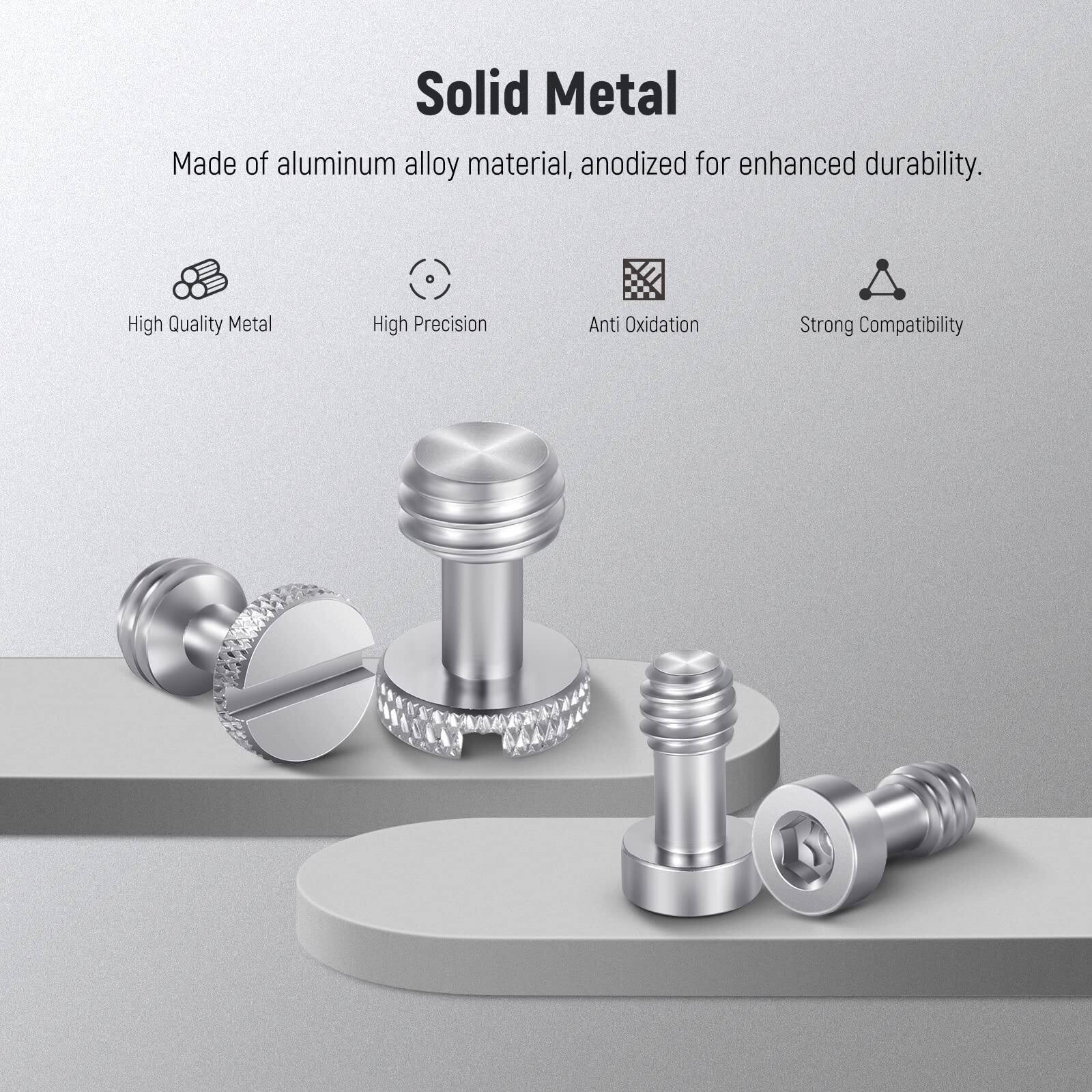 Solid Metal

Made of aluminum alloy material, anodized for enhanced durability.

- High Quality Metal
- High Precision
- Anti Oxidation
- Strong Compatibility