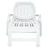 Alt View 8. Gymax - Gymax Patio Adjustable Chaise Lounge Chair Folding Sun Lounger Recliner w/ Wheels - White.