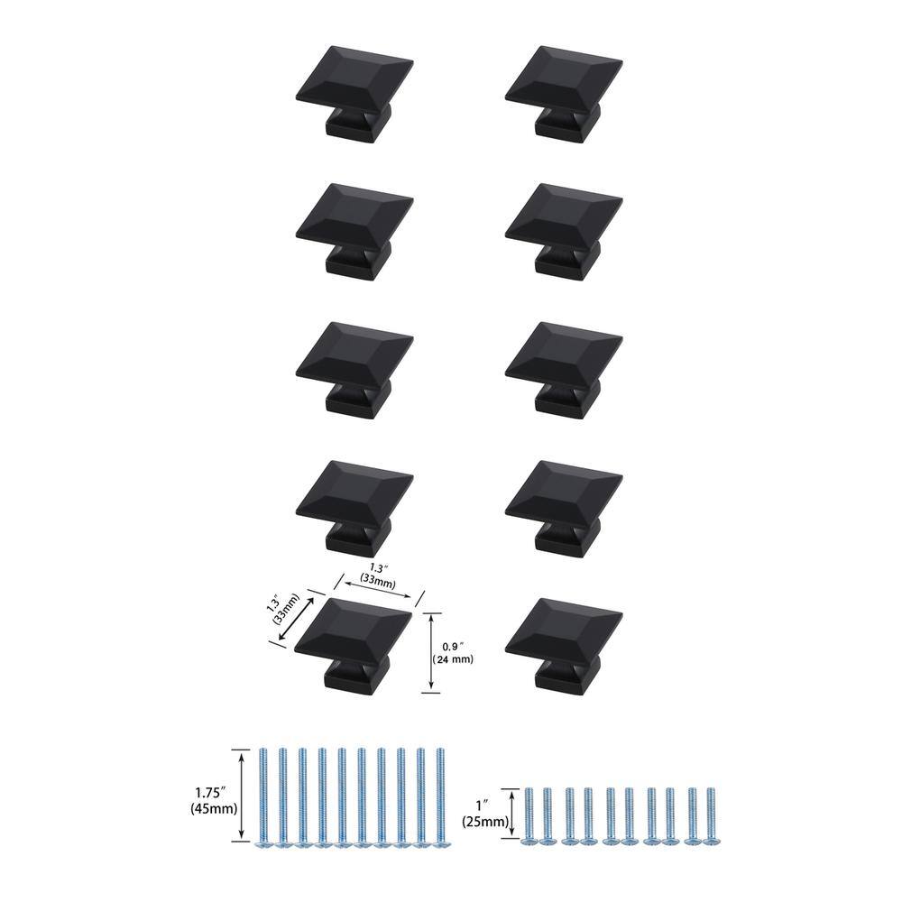 1.3" (33mm) 0.9" (24mm) 1.75" (45mm) 1" (25mm)