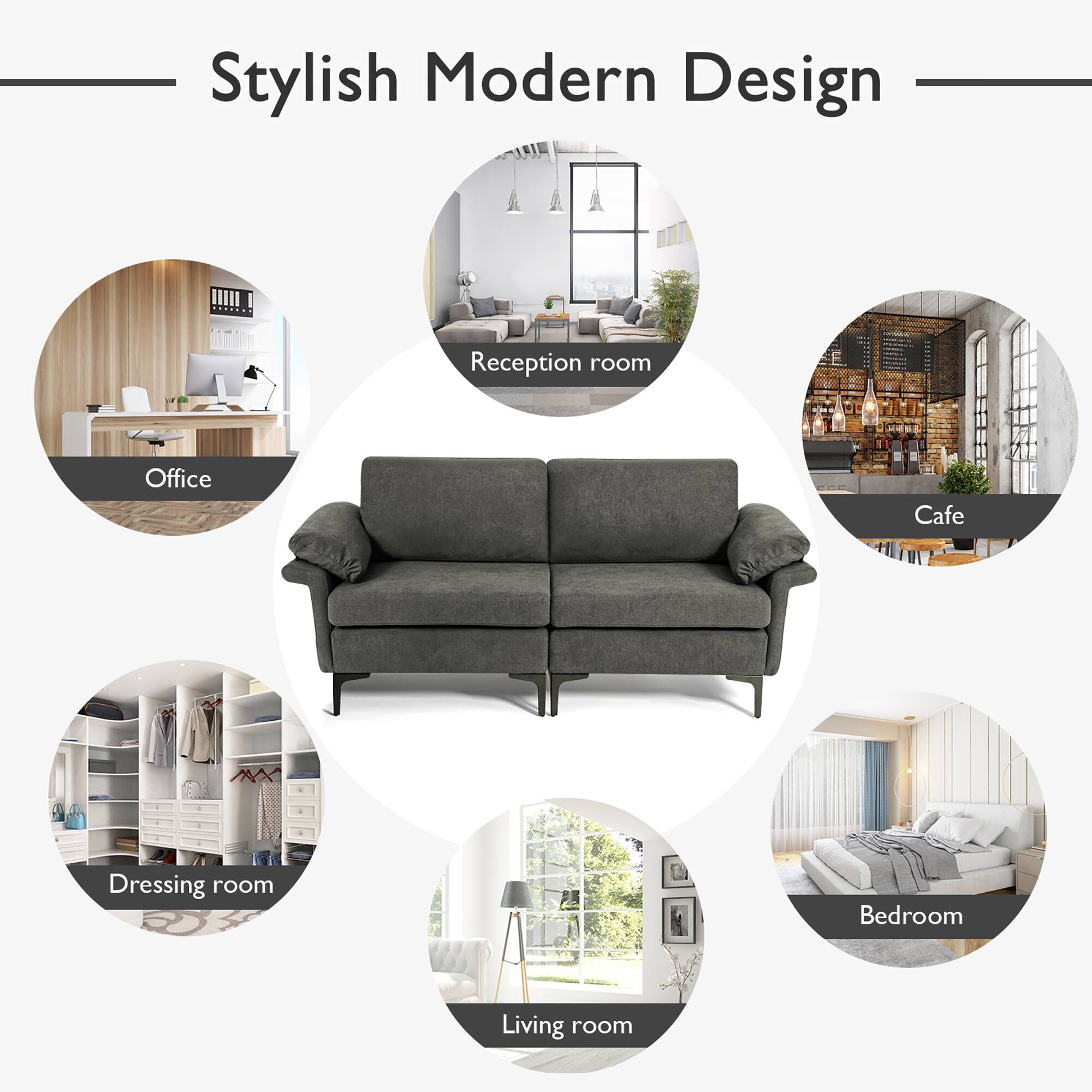 Stylish Modern Design

- Office
- Reception room
- Cafe
- Dressing room
- Living room
- Bedroom