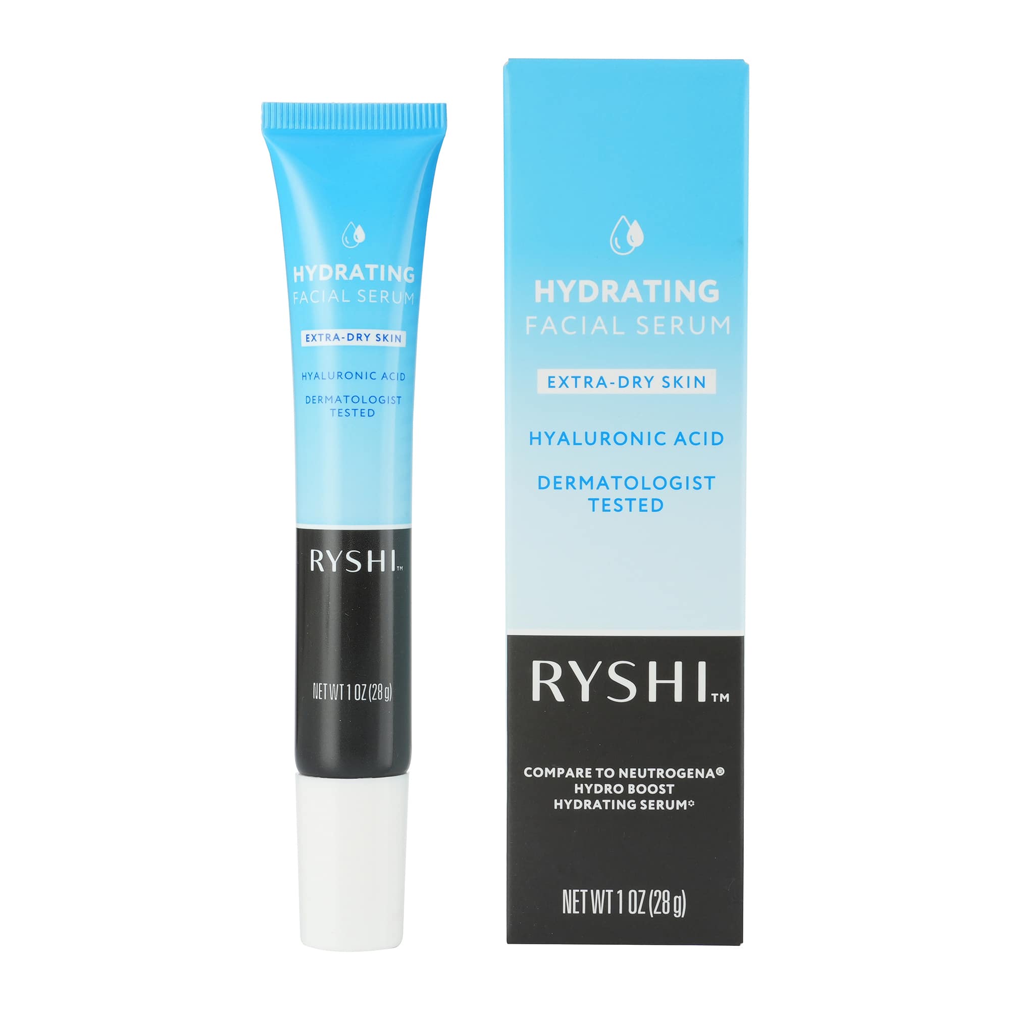 Pursonic - Hydrating Facial Serum – Deep Moisture for Extra Dry Skin | With Hyaluronic Acid | 1 oz (28 g) - Blue