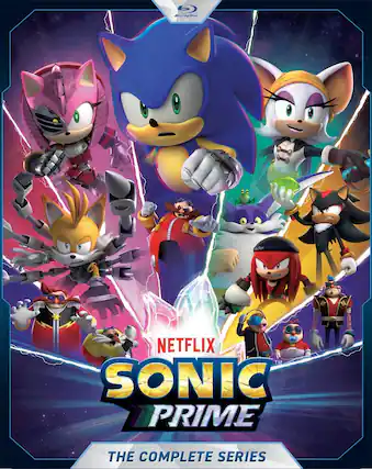 Front. Sonic Prime: The Complete Series (Steelbook) - BLU-RAY.