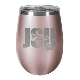 Great American Products - Rose Gold Jackson State Tigers 10oz. Wordmark Wine Tumbler - Multicolor