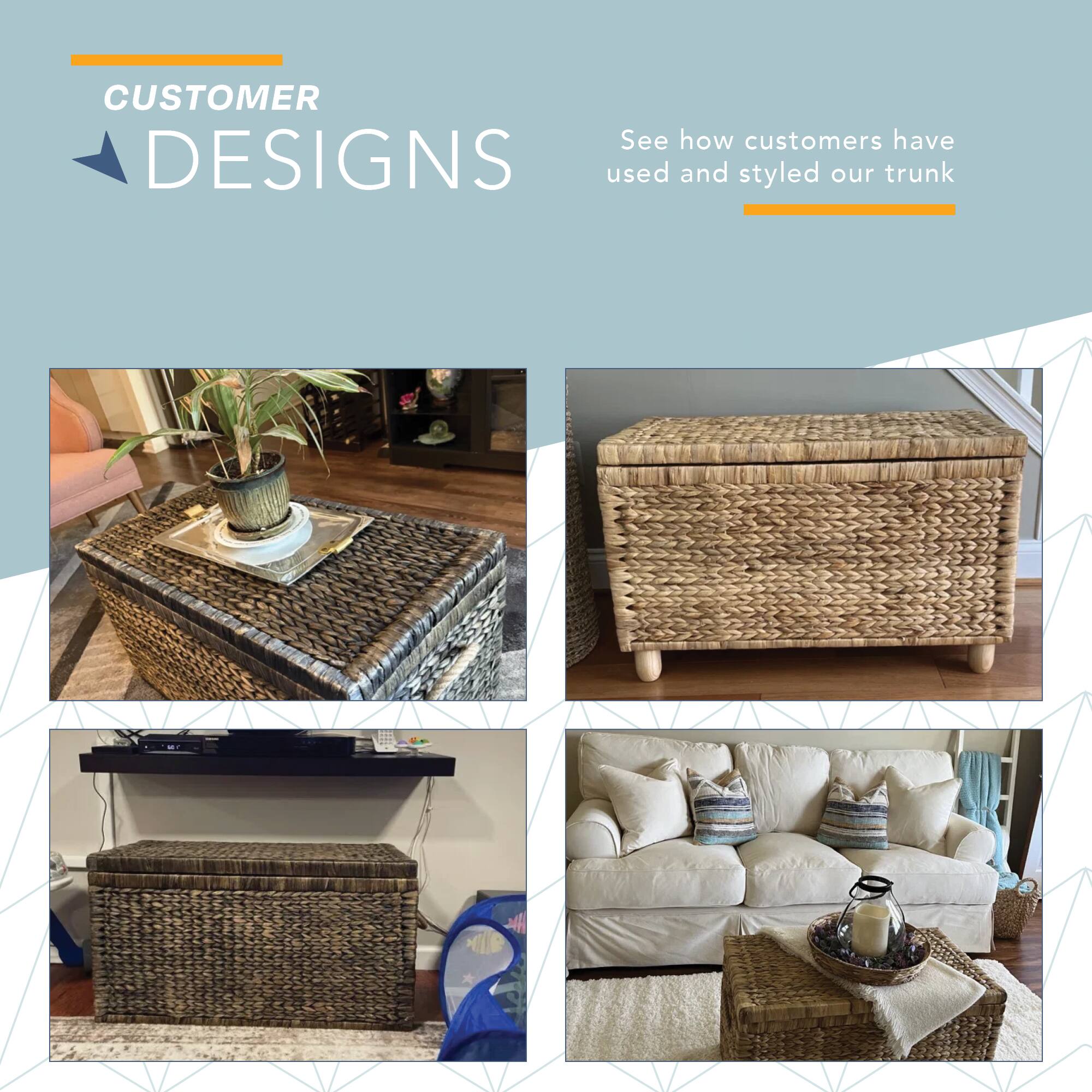 CUSTOMER DESIGNS

See how customers have used and styled our trunk