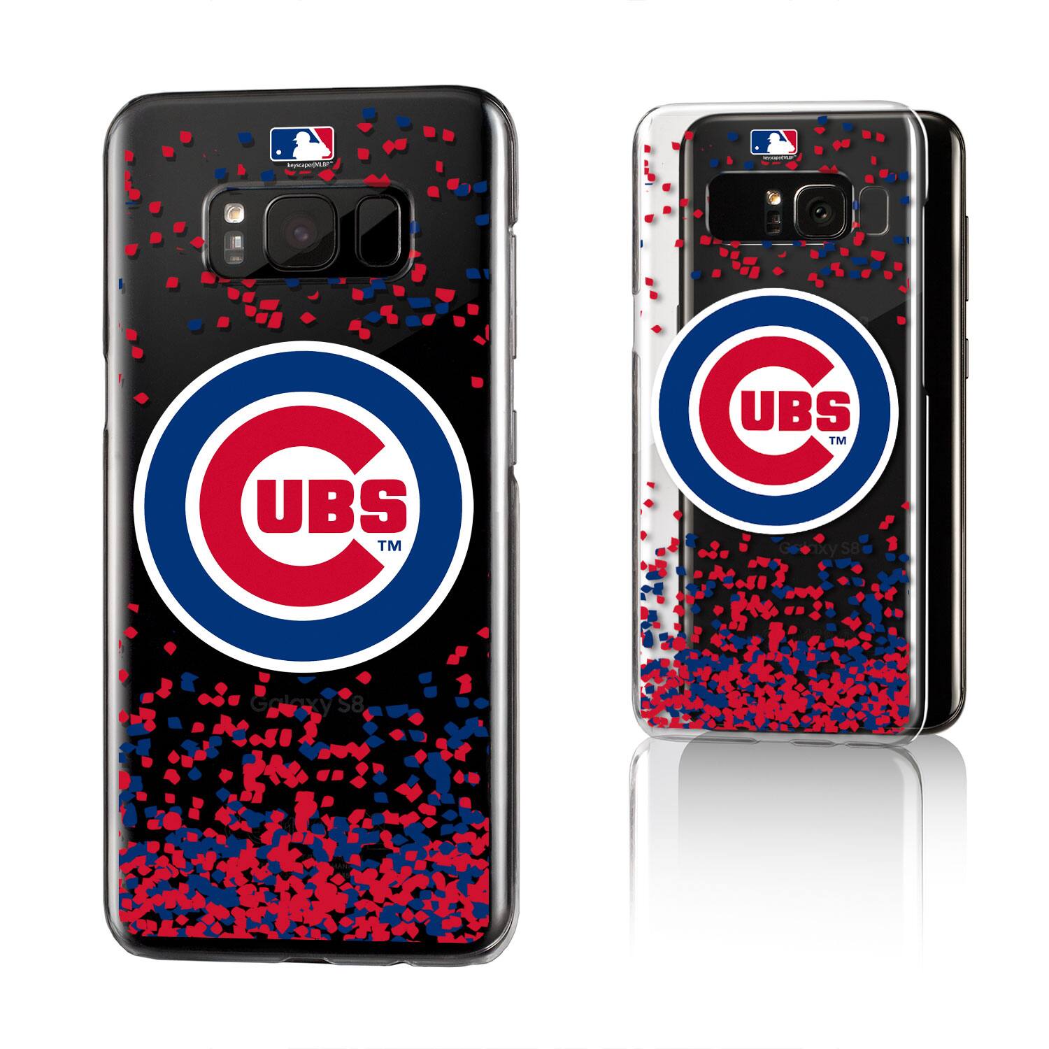 Keyscaper - MLB - Chicago Cubs Galaxy S8 Confetti Design Clear Case - S23 - Multicolor price history on PriceWatchPro