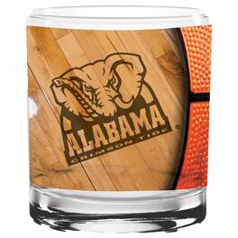 Indigo Falls - Alabama Crimson Tide 14oz. Basketball Glass - Multicolor