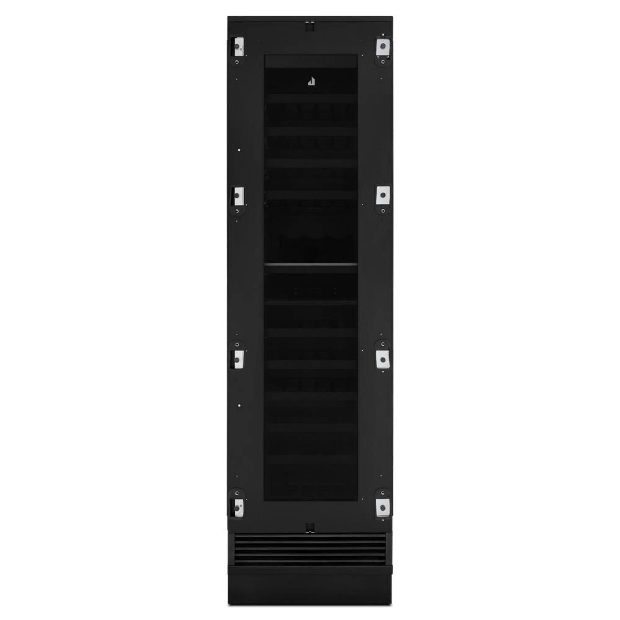 Back. JennAir - 63-Bottle Right Swing Built-In Wine Column Refrigerator - Panel Ready.