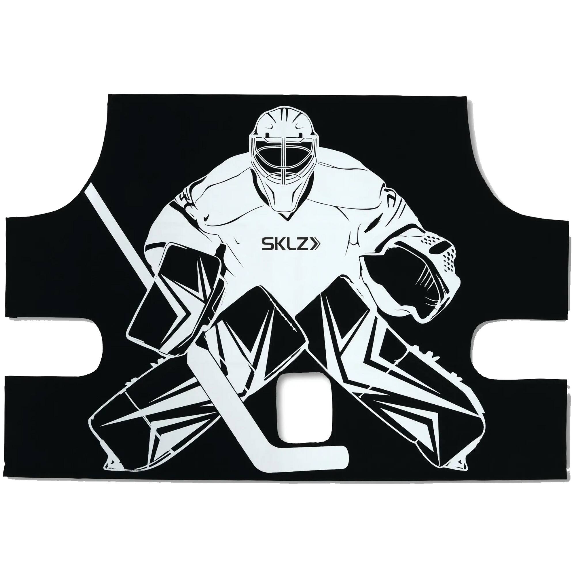 Alt View 1. SKLZ - SKLZ Ice Hockey Shooting Trainer - Black/White.