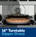 16" Turntable (Upper Oven)
