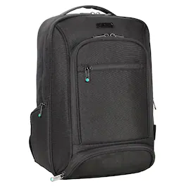 Urban Factory - 13" 14" MIXEE Eco Foam-Reinforced Compact Laptop Backpack Multiple Compartments Recycled PET Materials - Black