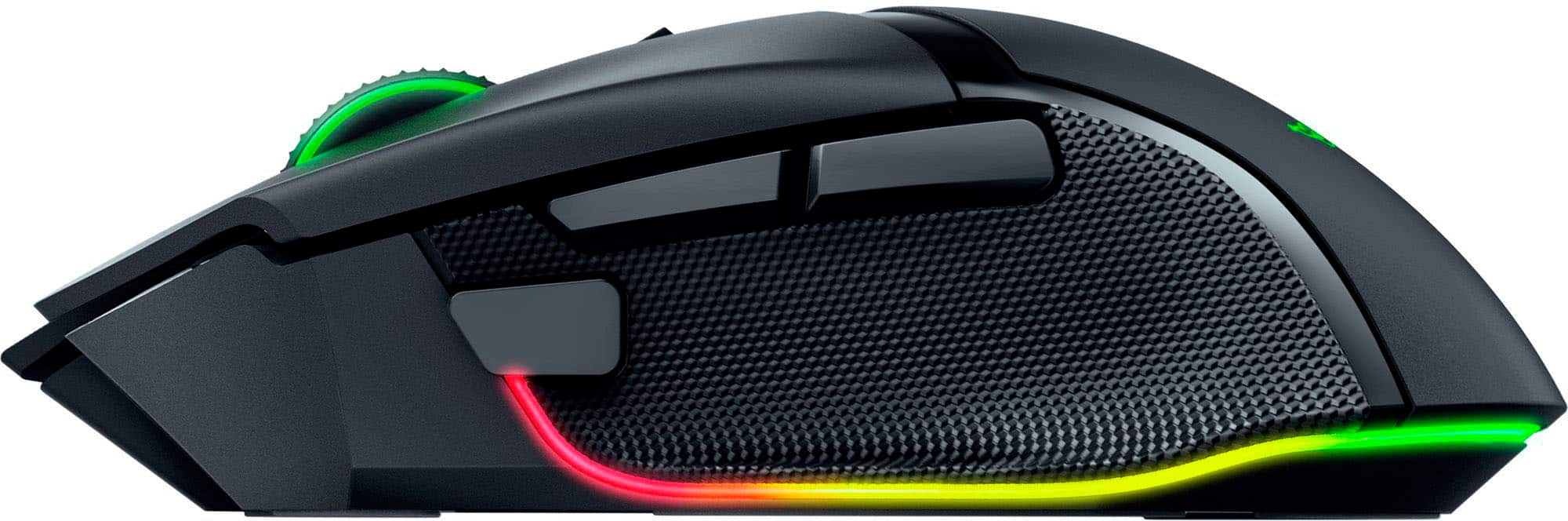 Alt View 14. Razer - Basilisk V3 Pro 35k Optical Gaming Mouse with HyperScroll Tilt Wheel - Black.