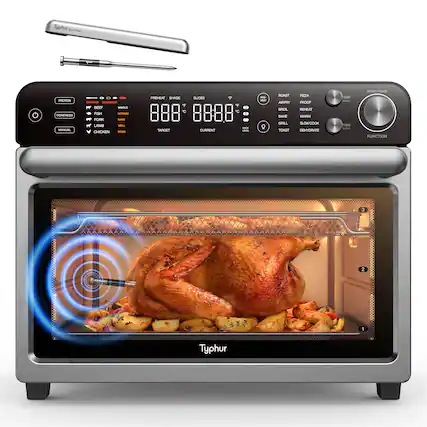Typhur SyncOven PROTEIN DONENESS MANUAL -- C - ELLF MELE FGH - PORK RAUE LAMB - CHICKEN Cn HERRA SHACE * C TARIOCT SUOES OURRENT * 1 -X -.. - TRAOH PIZA ARPHY PROOF BROL IKIEAI BAKE WARM GPILL SLOWCOOK TOAST DEHYDRATS EMP i TAME ..- STAIT/PALIE FUNCTION 3 2 1 Typhur