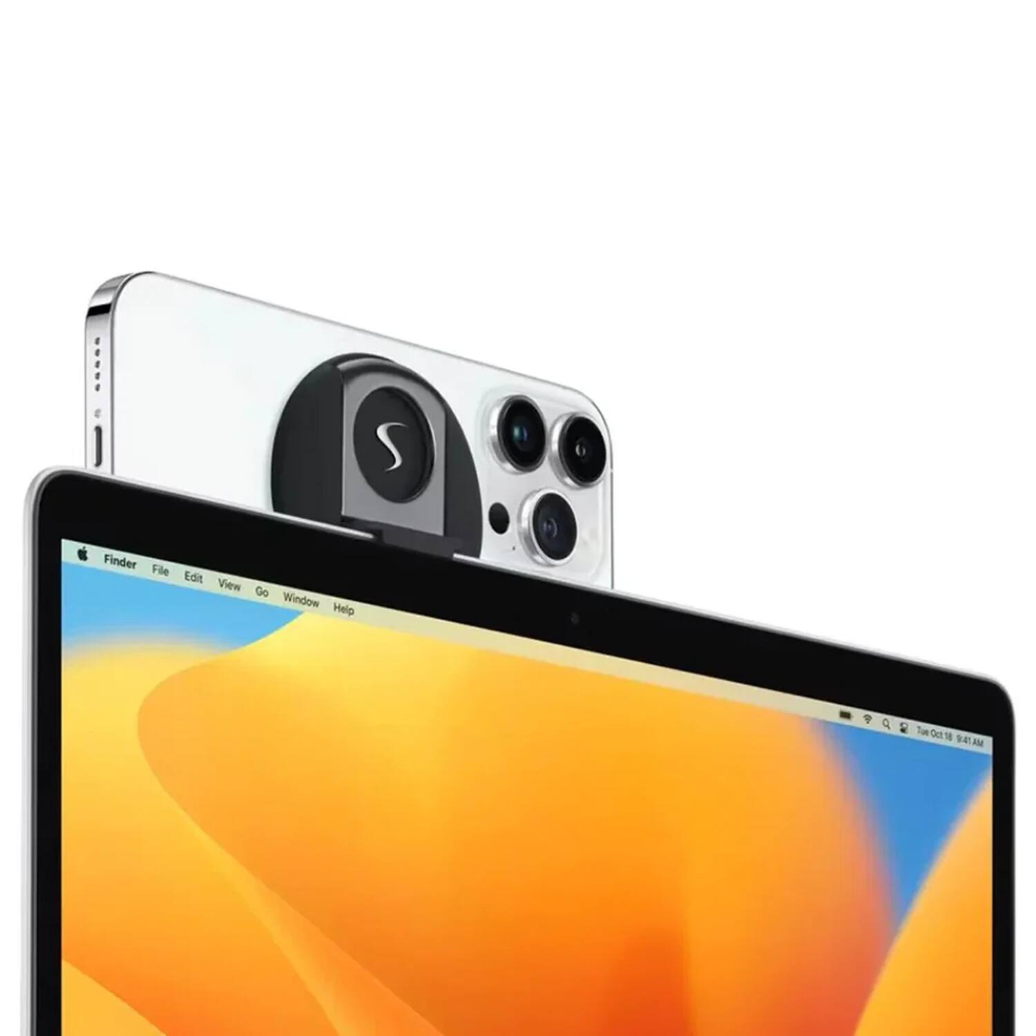 Scapade MagStand Magnetic iPhone Mount for MacBook Air and MacBook