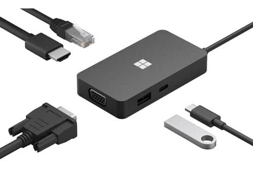 Microsoft - Microsift Surface Dock 2 1GK-00001 Docking Station - Black - 2x USB-C