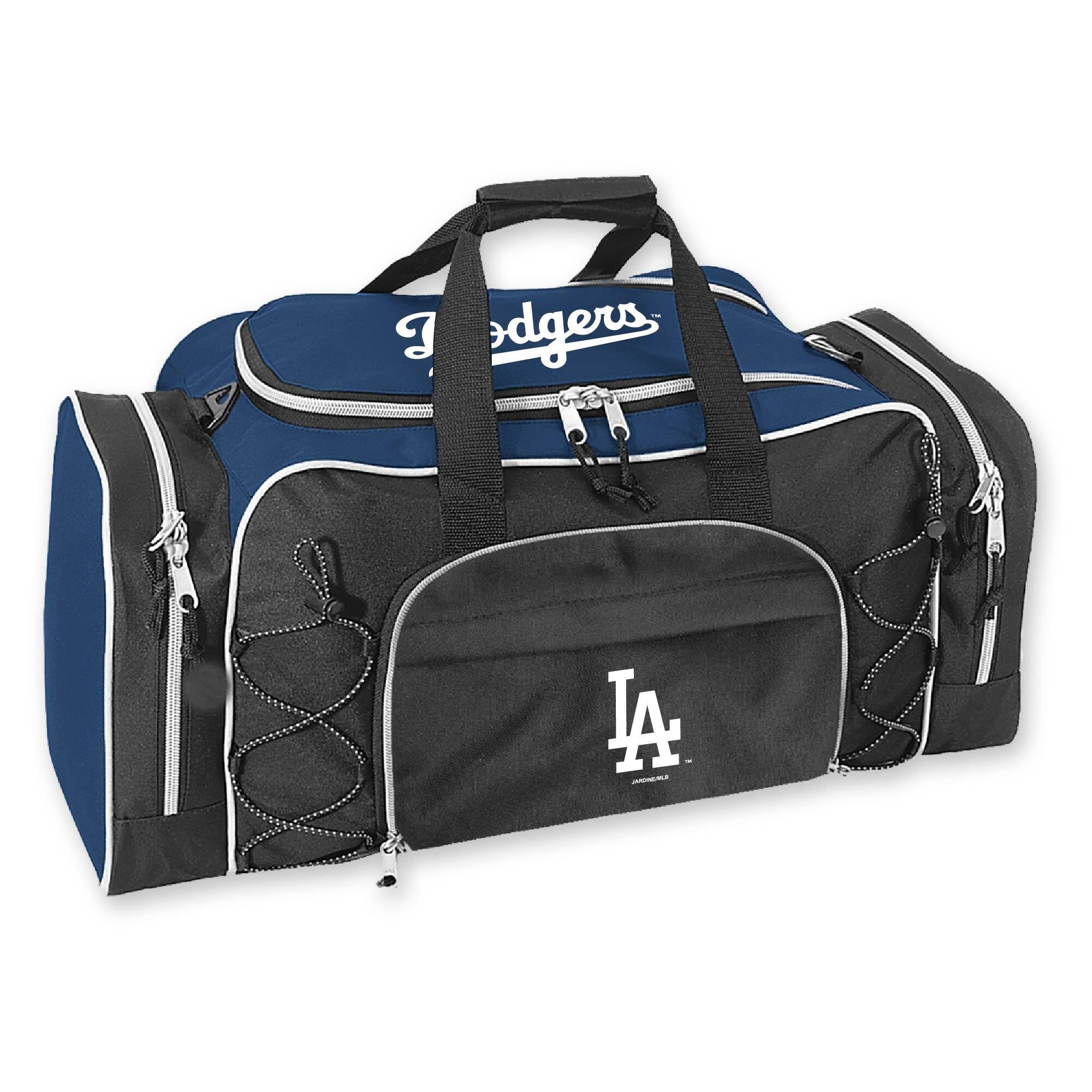 Front. Jardine - Los Angeles Dodgers Action Duffel Bag - Navy.