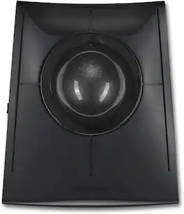 Kensington - SlimBlade Pro Wireless Trackball, 55mm Ball, Bluetooth & 2.4GHz, Rechargeable, Ambidextrous - K72085WW - Wireless - Gray