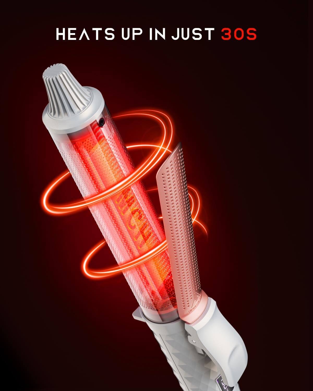 HEATS UP IN JUST 30S