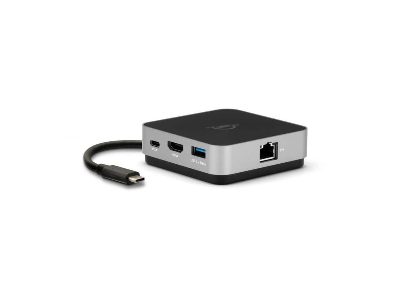 OWC - OWCTCDK6P2SG USB-C Travel Dock E - Space Gray