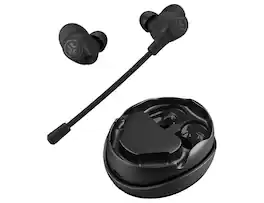 JLab - Work Buds True Wireless Earbuds With Boom Mic | Color: - Black