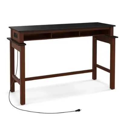 COSTWAY Ba Table With Chaging Station, 36" Counte Height