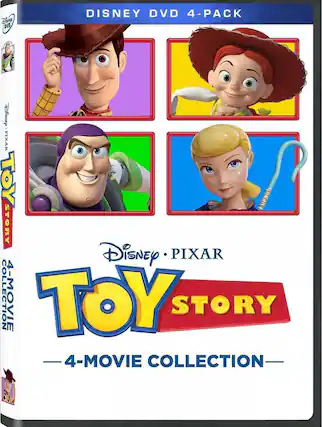Front. Toy Story: 4-Movie Collection - DVD.