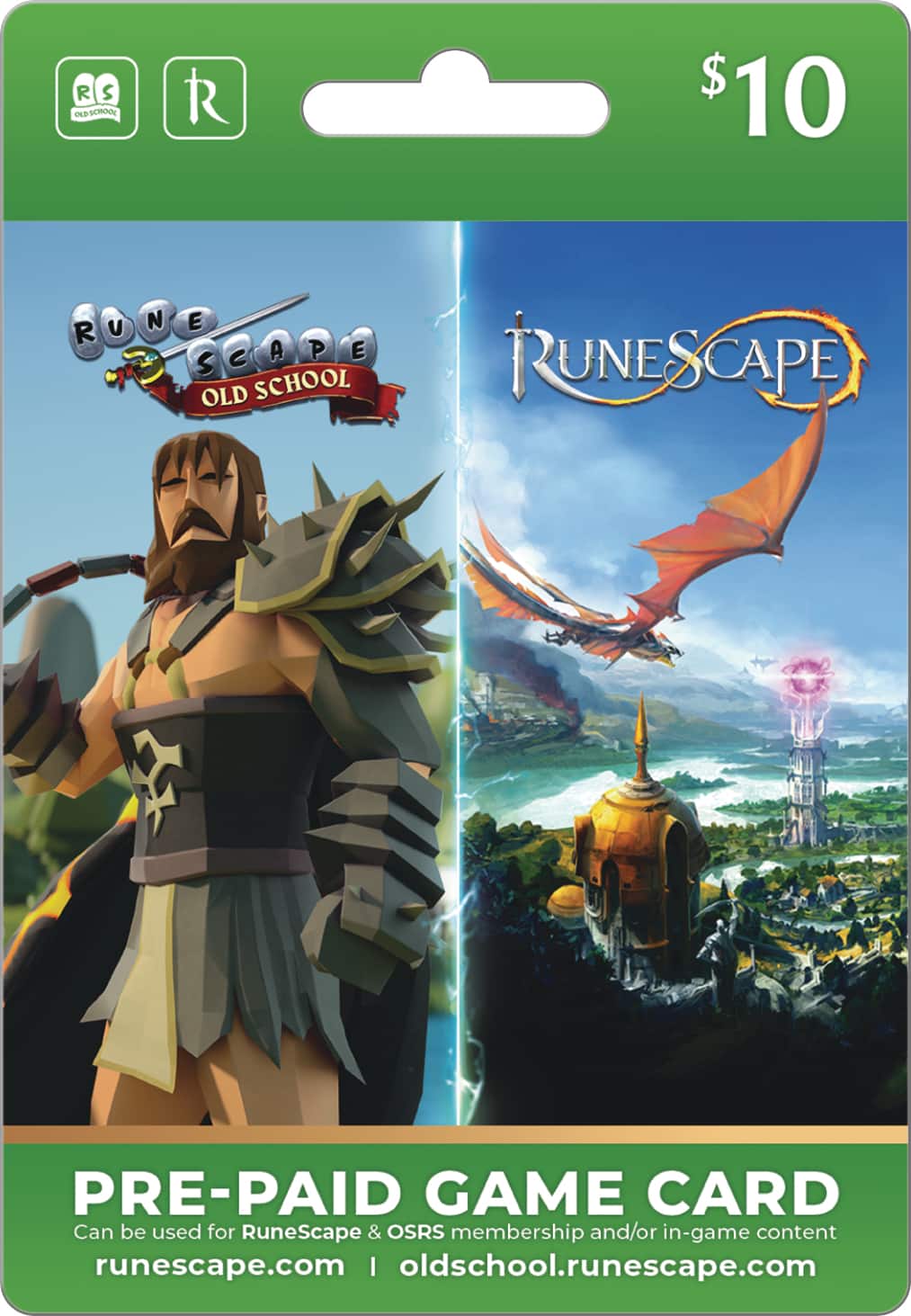 Jagex - RuneScape $10 Code [Digital] - Front_Zoom
