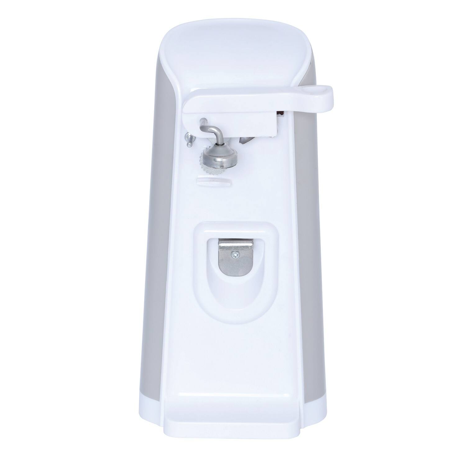 Angle. Brentwood - Electric Tall Can Opener - - White.