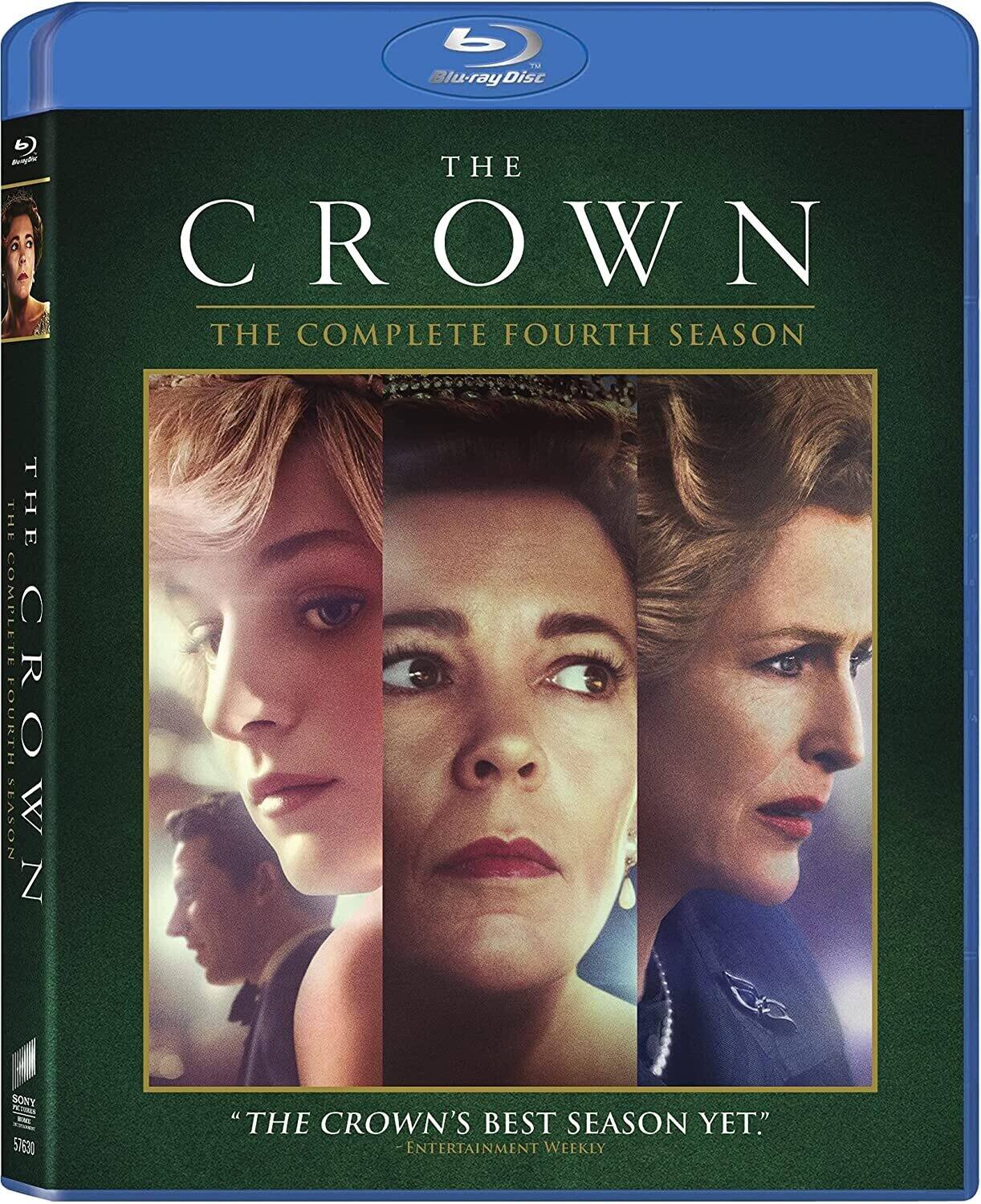 Front. The Crown: The Complete Fourth Season   - BLU-RAY .